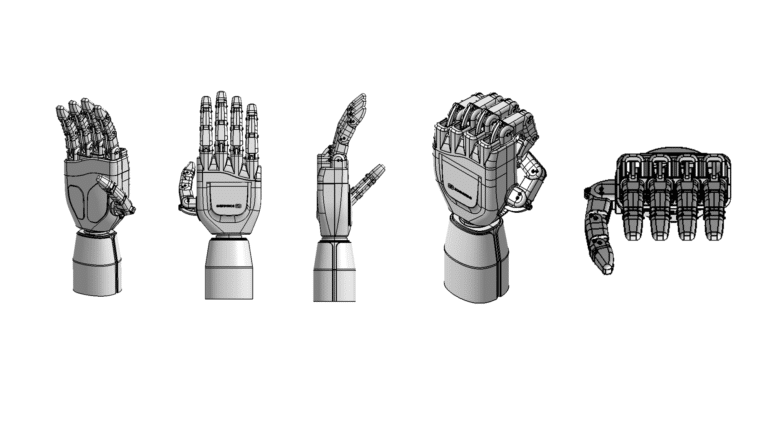 Build a Robotic Hand (5DOF) – How to Build a Robot for Beginners